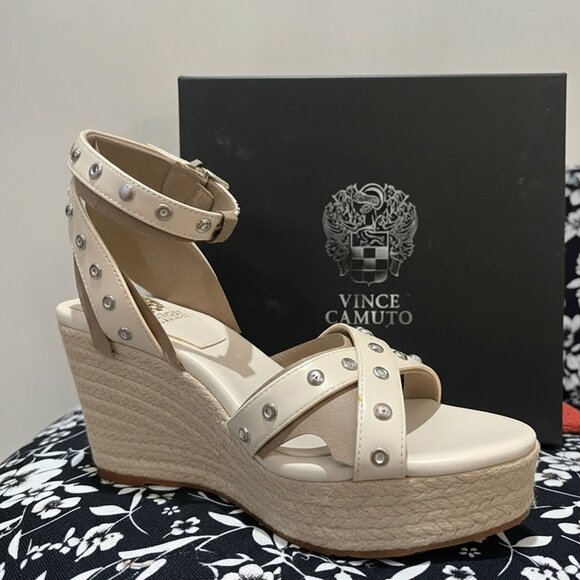 Vince Camuto Feegella Wedge Sandals - Picture 1 of 6